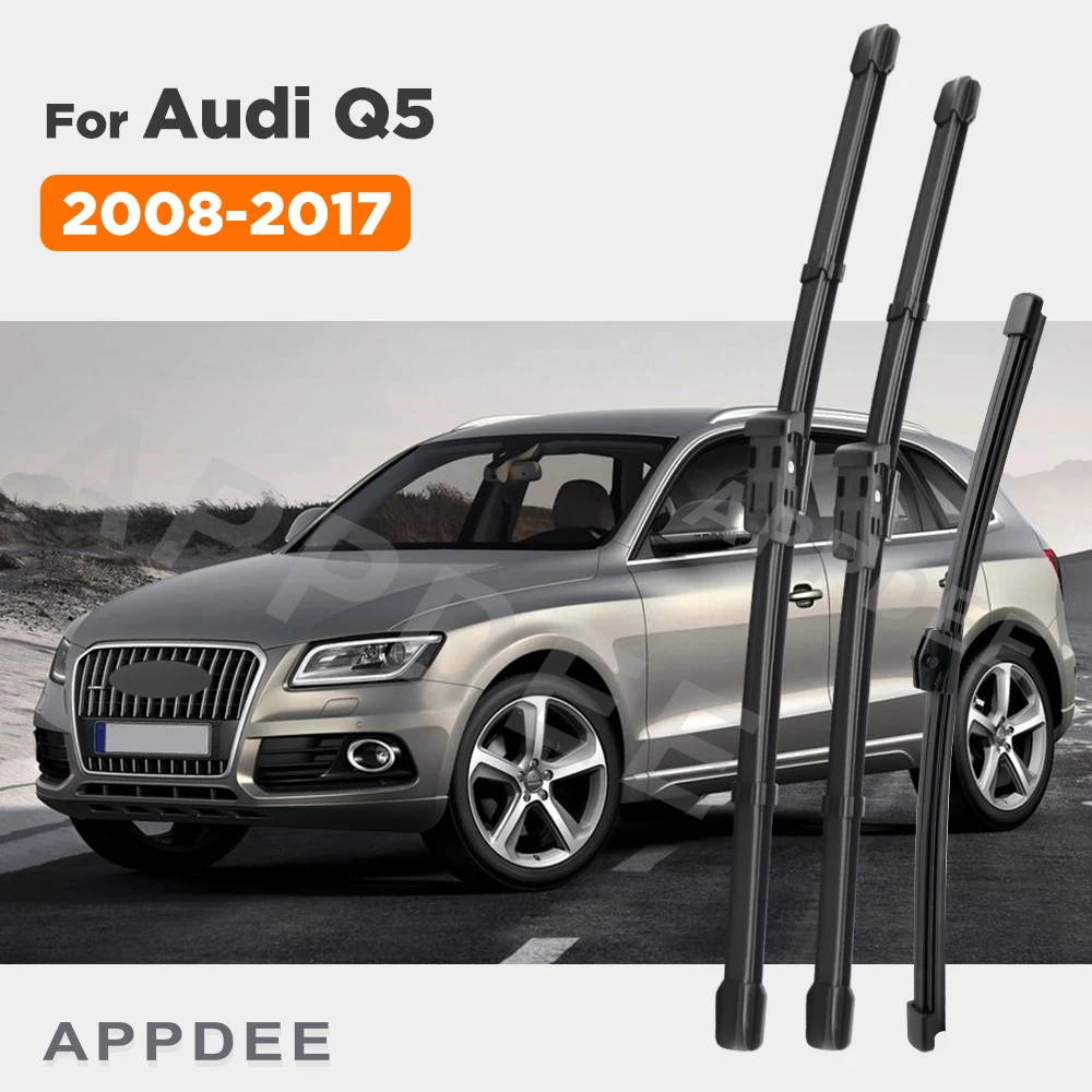 APPDEE Wiper For Audi Q5 2008-2017 2009 2010 2011 2012 2013 Wiper Front & Rear Wiper Blades Windscreen Brushes 24"+20"+13"
APPDEE Wiper For Audi Q5 2008-2017 2009 2010 2011 2012 2013 Wiper Front & Rear Wiper Blades Windscreen Brushes 24"+20"+13"