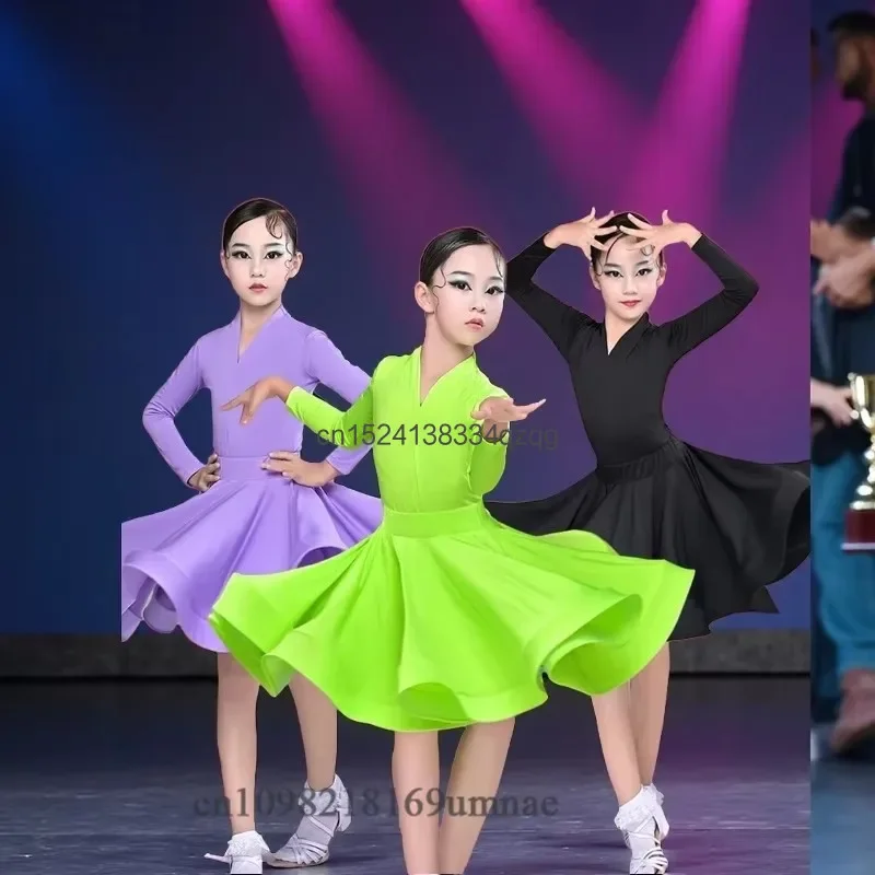 Тренировочный костюм для латинских танцев, новый детский костюм для выступлений для девочек, правила конкурса, костюм для латинских танцев, черный, красный, Pur
Тренировочный костюм для латинских танцев, новый детский костюм для выступлений для девочек, правила конкурса, костюм для латинских танцев, черный, красный, Pur