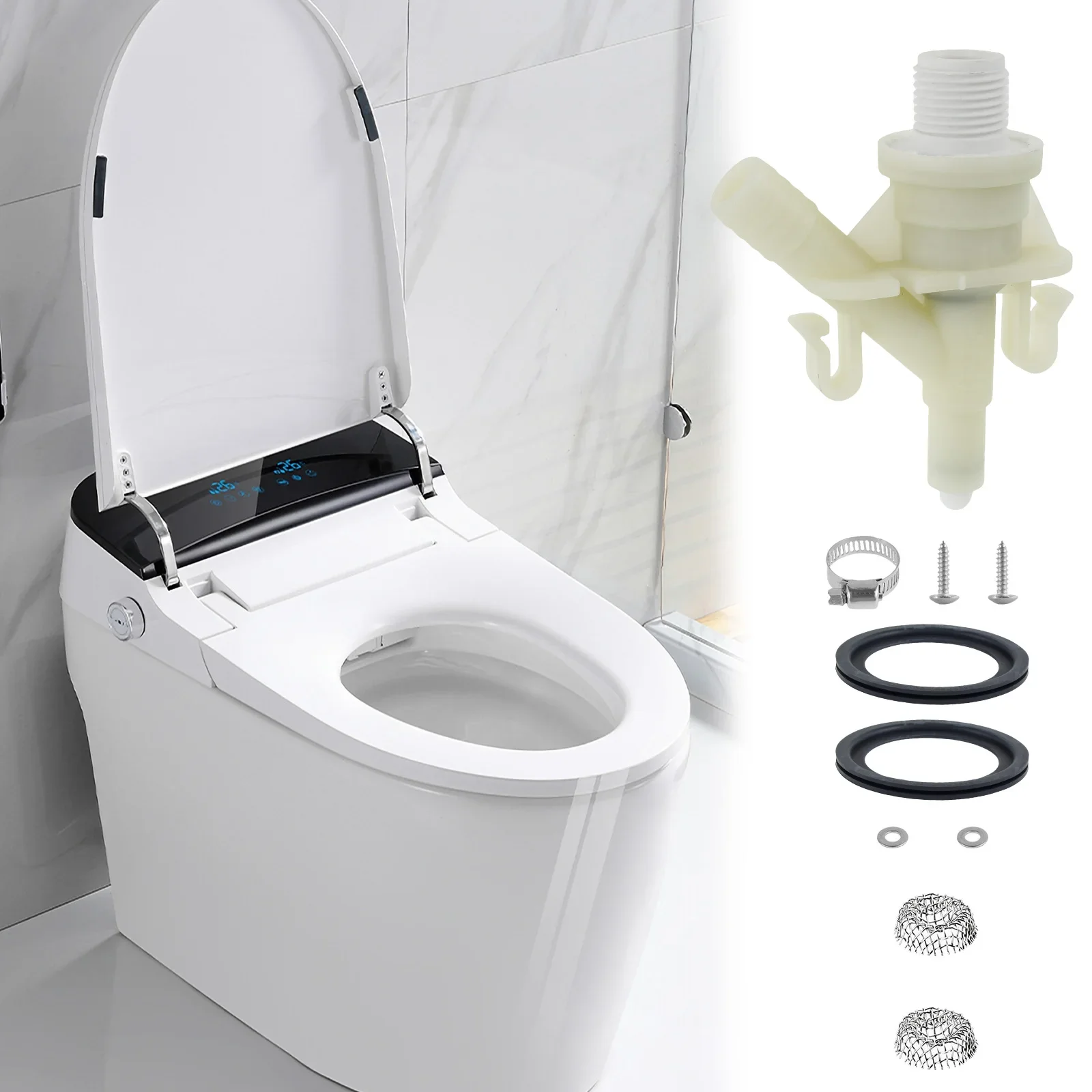 Foot Operated RV Toilet Water Valve Kit 385311641 For Dometic 300 310 320 Toilet Camper Trailer RV Toilet Plastic Repair Parts
Foot Operated RV Toilet Water Valve Kit 385311641 For Dometic 300 310 320 Toilet Camper Trailer RV Toilet Plastic Repair Parts