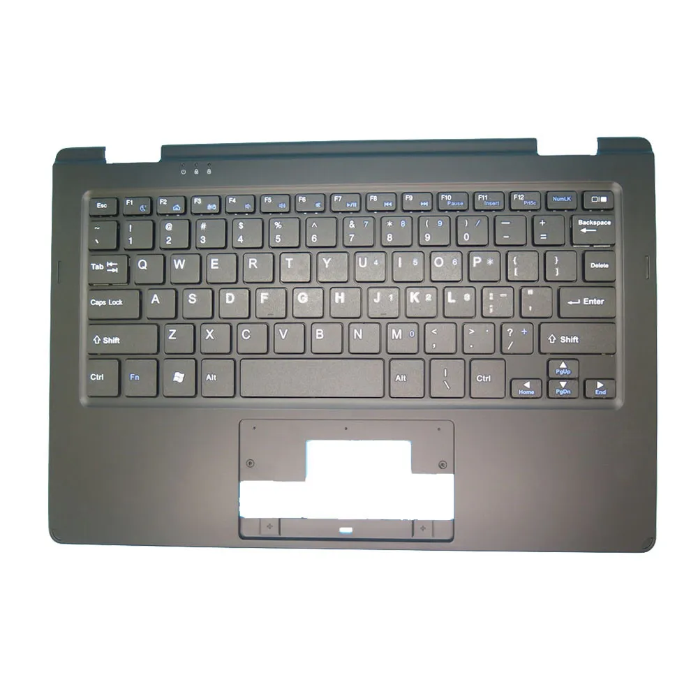 Подставка для рук и клавиатура для ноутбука Condor C Book Lite CBL1123, черный верхний чехол, новая черная клавиатура для США, США 
Подставка для рук и клавиатура для ноутбука Condor C Book Lite CBL1123, черный верхний чехол, новая черная клавиатура для США, США