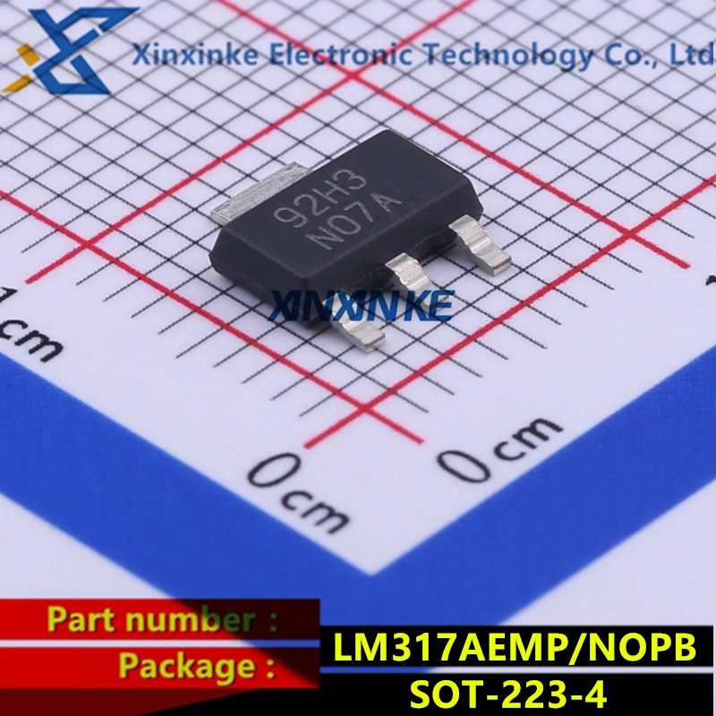 10PCS LM317AEMP/NOPB SOT-223-4 Linear Voltage Regulators 3-Terminal ADJ REG Power Management ICs Brand New Original
10PCS LM317AEMP/NOPB SOT-223-4 Linear Voltage Regulators 3-Terminal ADJ REG Power Management ICs Brand New Original