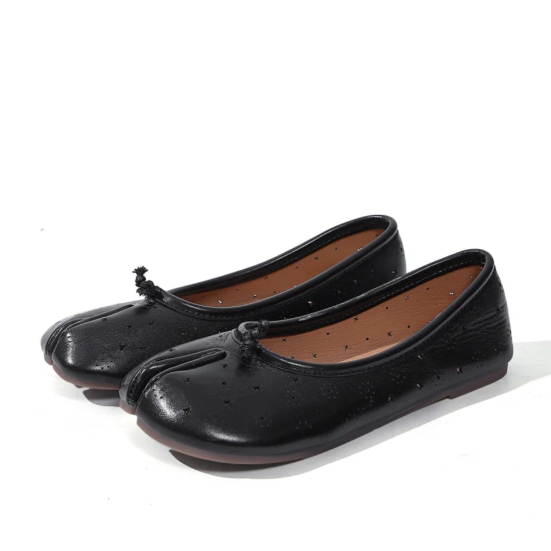 Women Split Toe Ballet Flats Smooth Matte Breathable Perforated Slip On Shoes Summer French Minimalist Casual Flats
Women Split Toe Ballet Flats Smooth Matte Breathable Perforated Slip On Shoes Summer French Minimalist Casual Flats