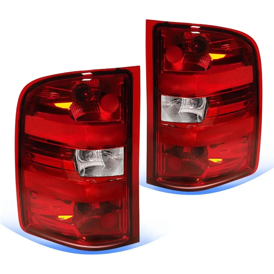 Пара задних фонарей, совместимых с Chevy Silverado 1500 20072013, 2500HD 3500HD GMC Sierra, задние фонари в сборе, задние стоп-сигналы R
Пара задних фонарей, совместимых с Chevy Silverado 1500 20072013, 2500HD 3500HD GMC Sierra, задние фонари в сборе, задние стоп-сигналы R