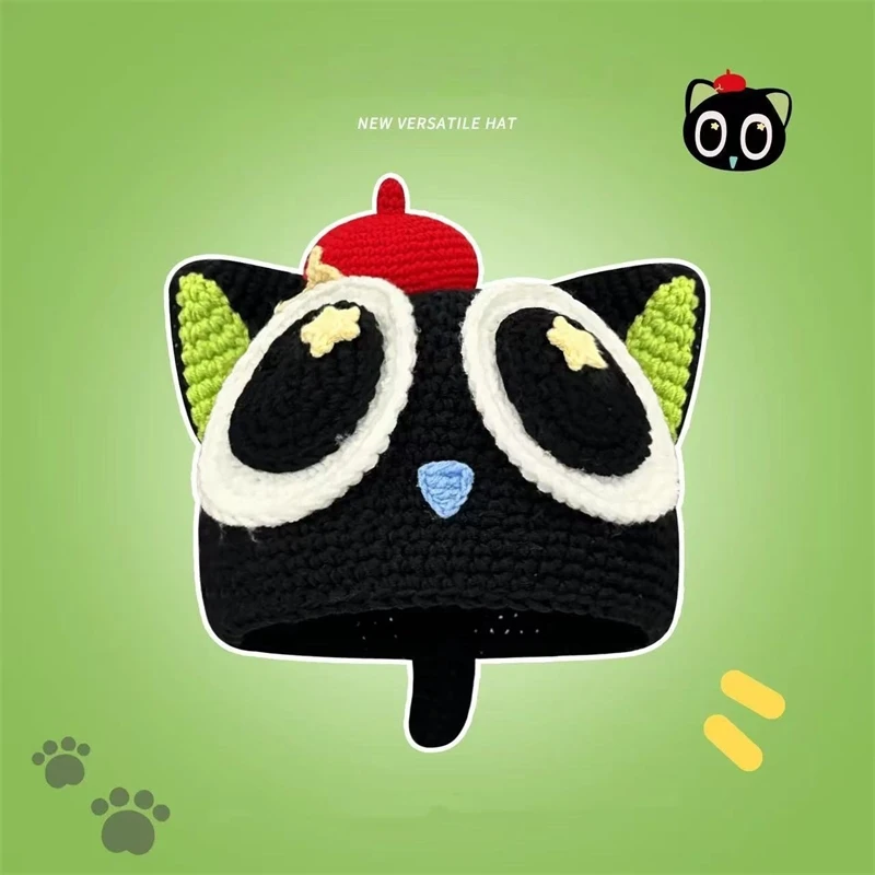 Luo Xiaohei мультяшная вязаная шапка-бини, милая теплая ушанка, шерстяная зимняя реквизит для фотосессии, забавный косплей для женщин и подростков, рождественский подарок
Luo Xiaohei мультяшная вязаная шапка-бини, милая теплая ушанка, шерстяная зимняя реквизит для фотосессии, забавный косплей для женщин и подростков, рождественский подарок