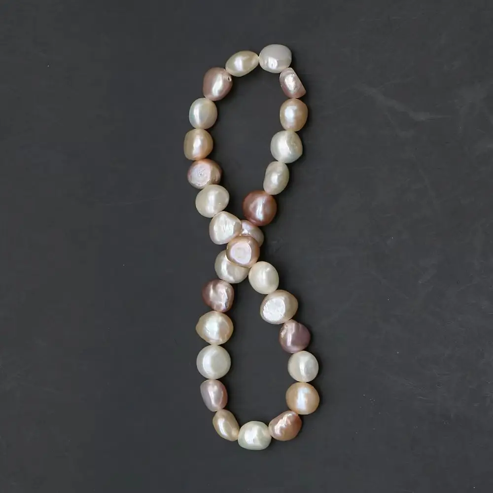 7-8 Natural Freshwater Pearl Irregular Beaded Bracelet Mix-color Baroque Pearl Handmade Creative Jewelry Accessory 1 Strand/pack
7-8 Natural Freshwater Pearl Irregular Beaded Bracelet Mix-color Baroque Pearl Handmade Creative Jewelry Accessory 1 Strand/pack