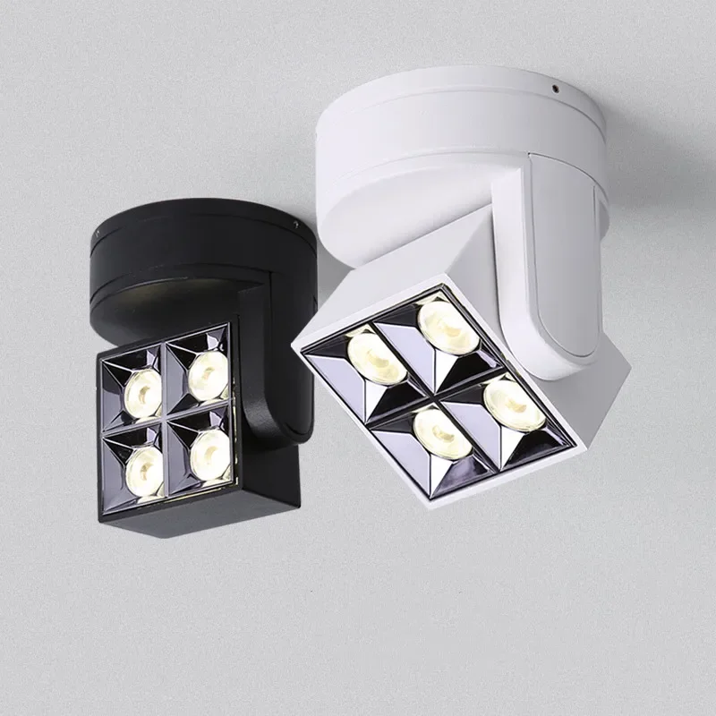 Dimmable SquareAnti-Glare LED Downlights COB Ceiling Surface mounted12W AC85-265V Rotation Angle Bedroom Kitchen Indoor lighting
Dimmable SquareAnti-Glare LED Downlights COB Ceiling Surface mounted12W AC85-265V Rotation Angle Bedroom Kitchen Indoor lighting
