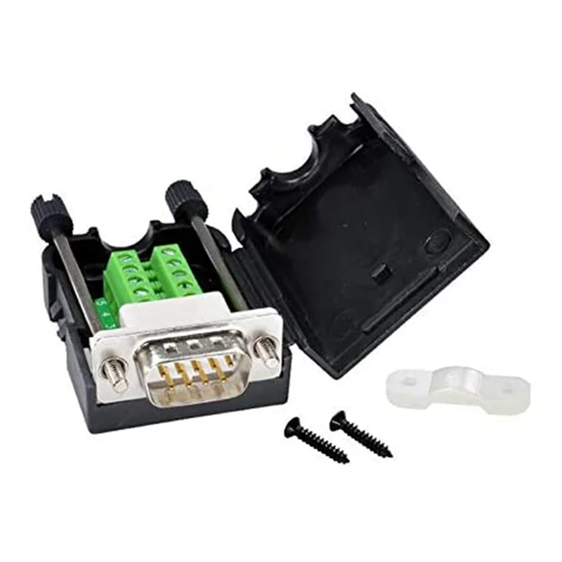 A01F-DB9 Solderless Connector RS232 D-SUB Serial To 9-Pin Port Terminal Male Female Adapter With Case (5Pcs-Male+5Pcs-Female)
A01F-DB9 Solderless Connector RS232 D-SUB Serial To 9-Pin Port Terminal Male Female Adapter With Case (5Pcs-Male+5Pcs-Female)