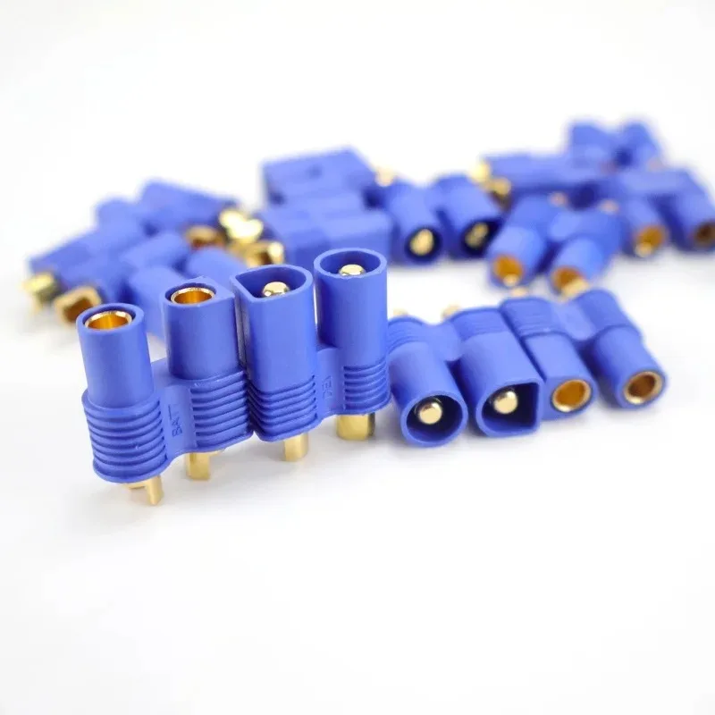 5 Pairs 10 Pcs EC3 Male/Female Gold Plated Connector 60A for RC Lipo Battery ESC Motors Drone
5 Pairs 10 Pcs EC3 Male/Female Gold Plated Connector 60A for RC Lipo Battery ESC Motors Drone