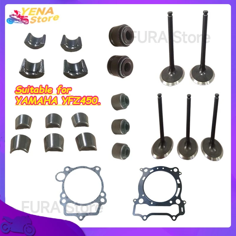 The valve oil seal for motorcycle engine parts is suitable for YAMAHA YFZ450. 
The valve oil seal for motorcycle engine parts is suitable for YAMAHA YFZ450.