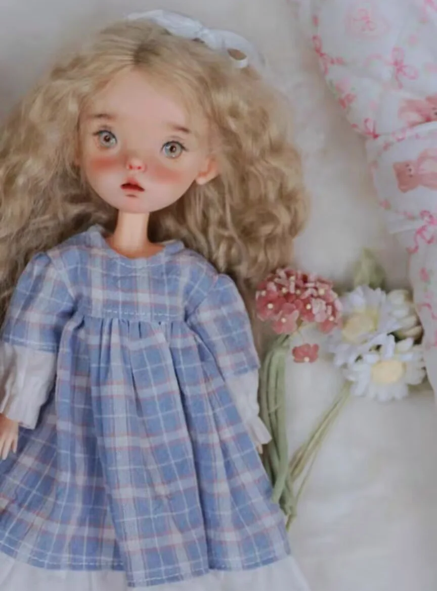 2025 1pcs Retro style Blythe Long sleeved checkered dress 1/6 30cm(Fit for azone,Pullip,Ob22/24/26, Licca)
2025 1pcs Retro style Blythe Long sleeved checkered dress 1/6 30cm(Fit for azone,Pullip,Ob22/24/26, Licca)