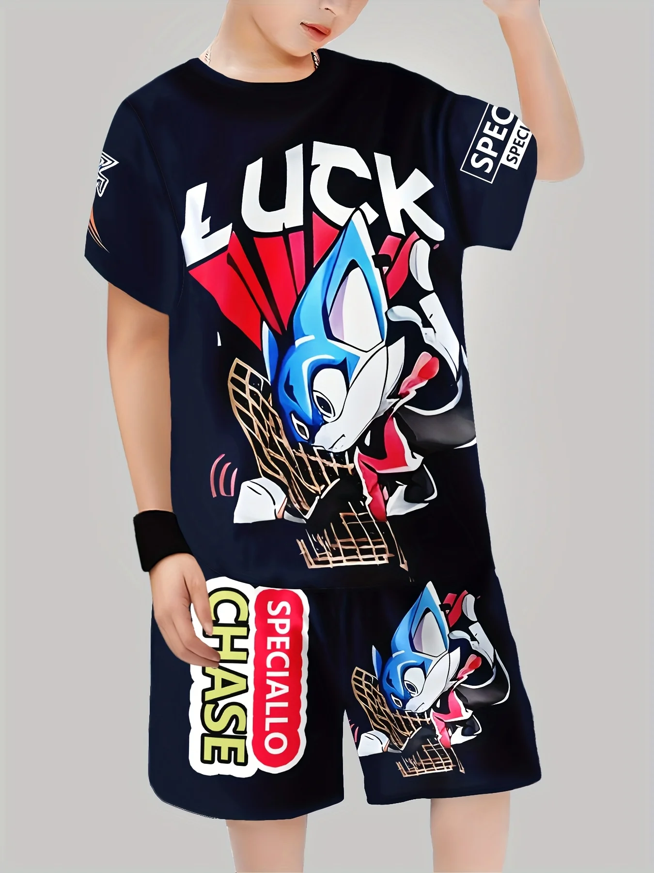 The 2025 summer new children's suit is fashionable with 3D printing, casual, stylish, comfortable, lightweight and breathable
The 2025 summer new children's suit is fashionable with 3D printing, casual, stylish, comfortable, lightweight and breathable
