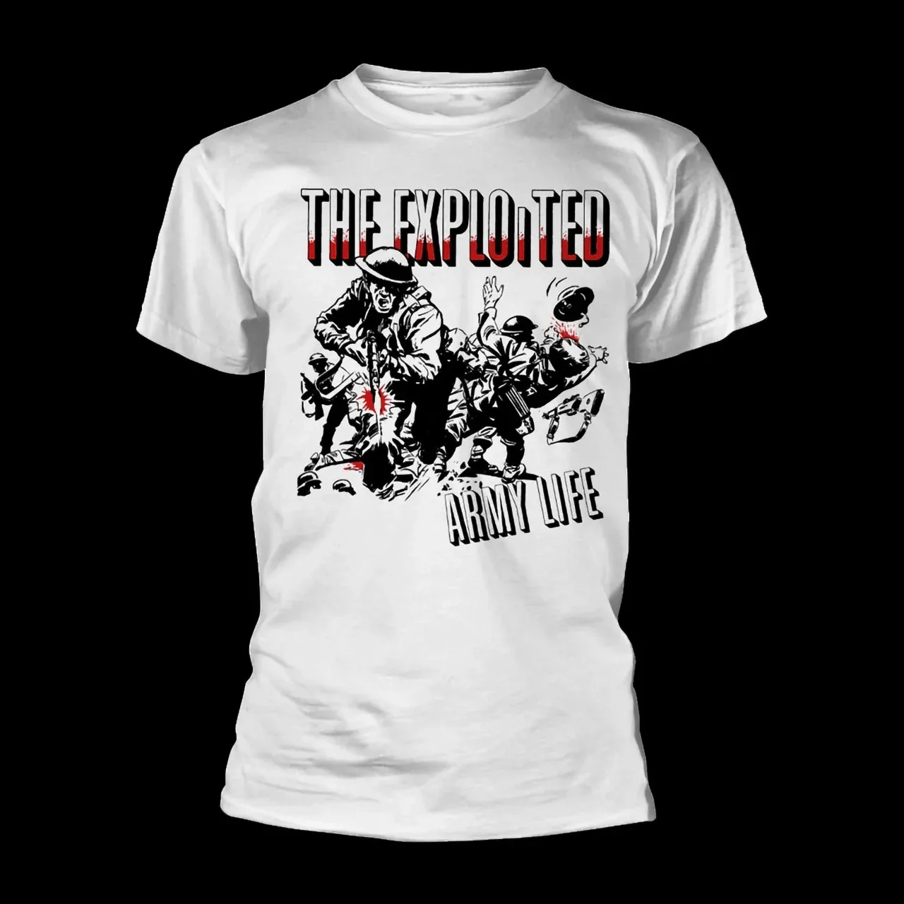 The Exploited Army Life Peripheral Pattern Band Printing Summer Luxury Brand Cotton Men's and Women's T-Shirts Short Sleeves
The Exploited Army Life Peripheral Pattern Band Printing Summer Luxury Brand Cotton Men's and Women's T-Shirts Short Sleeves
