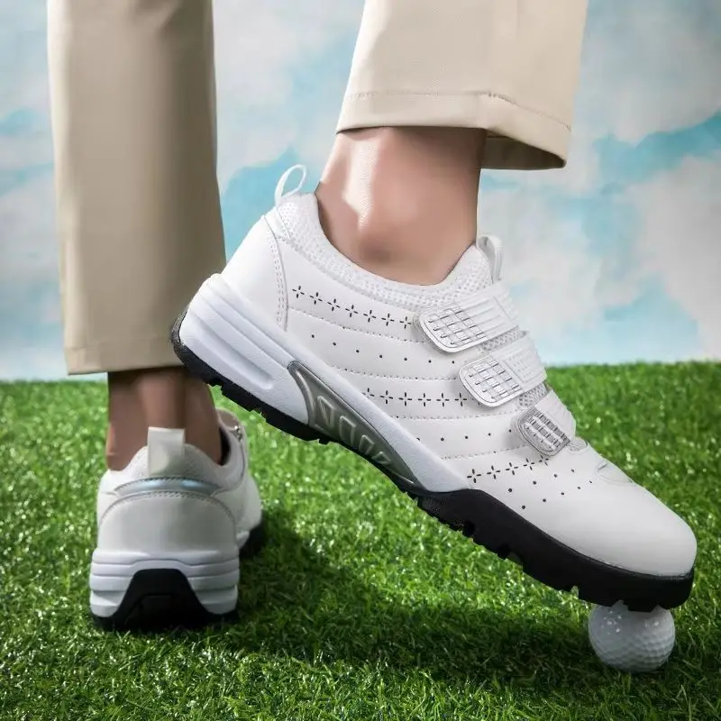 2026 Hot Sale Athletic Shoes For Men Hook & Loop Golf Shoes Men Unisex Golf Training Shoe Outdoor Lawn Walking Shoe Gym Sneakers
2026 Hot Sale Athletic Shoes For Men Hook & Loop Golf Shoes Men Unisex Golf Training Shoe Outdoor Lawn Walking Shoe Gym Sneakers