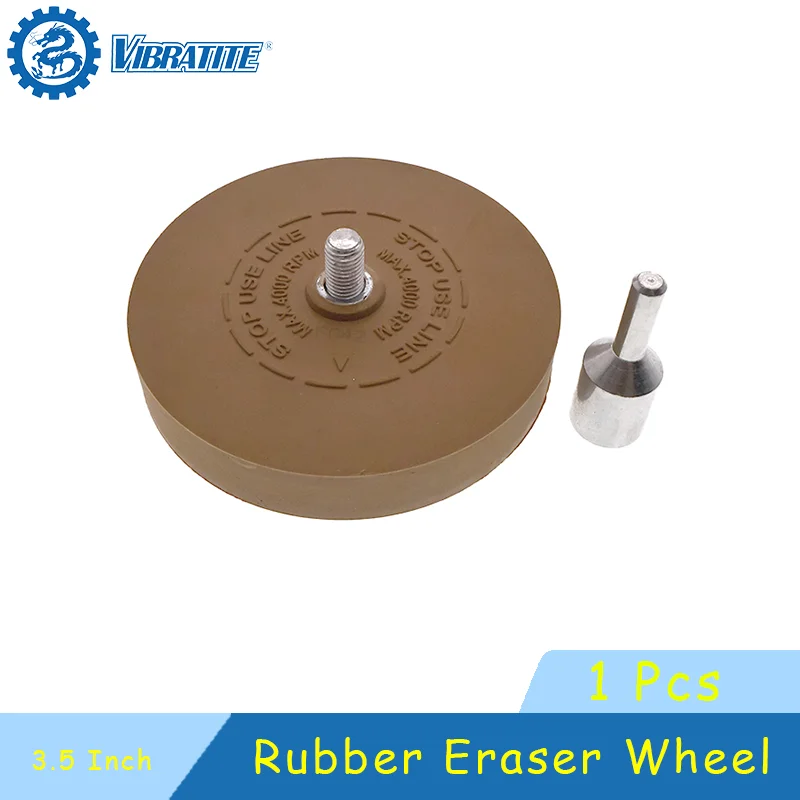 3.5 Inch Rubber Eraser Wheel 1 Pcs Adhesive Remover Wheel for Cars Sticker Remover Tool Removes Pinstripe Stripe Vinyl Tape
3.5 Inch Rubber Eraser Wheel 1 Pcs Adhesive Remover Wheel for Cars Sticker Remover Tool Removes Pinstripe Stripe Vinyl Tape