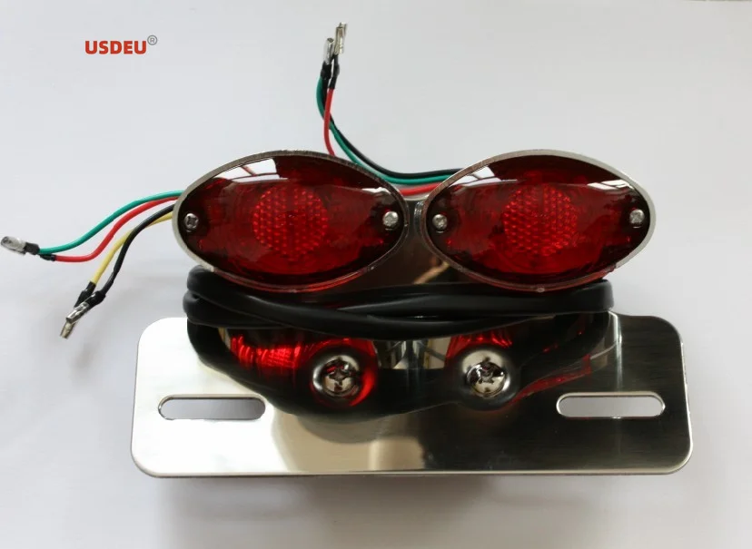Motorcycle Tail light for all motorcycle with conventional rear fender, or old sportbikes
Motorcycle Tail light for all motorcycle with conventional rear fender, or old sportbikes