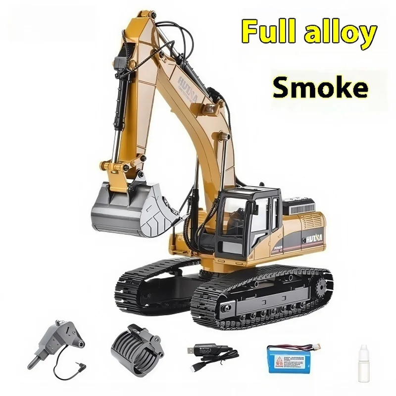 Huina 580 Full Alloy Remote-Controlled 23-Channel Excavator Imitation Hydraulic Toy Car Large Excavator 3-In-1 Boy Holiday Gifts
Huina 580 Full Alloy Remote-Controlled 23-Channel Excavator Imitation Hydraulic Toy Car Large Excavator 3-In-1 Boy Holiday Gifts