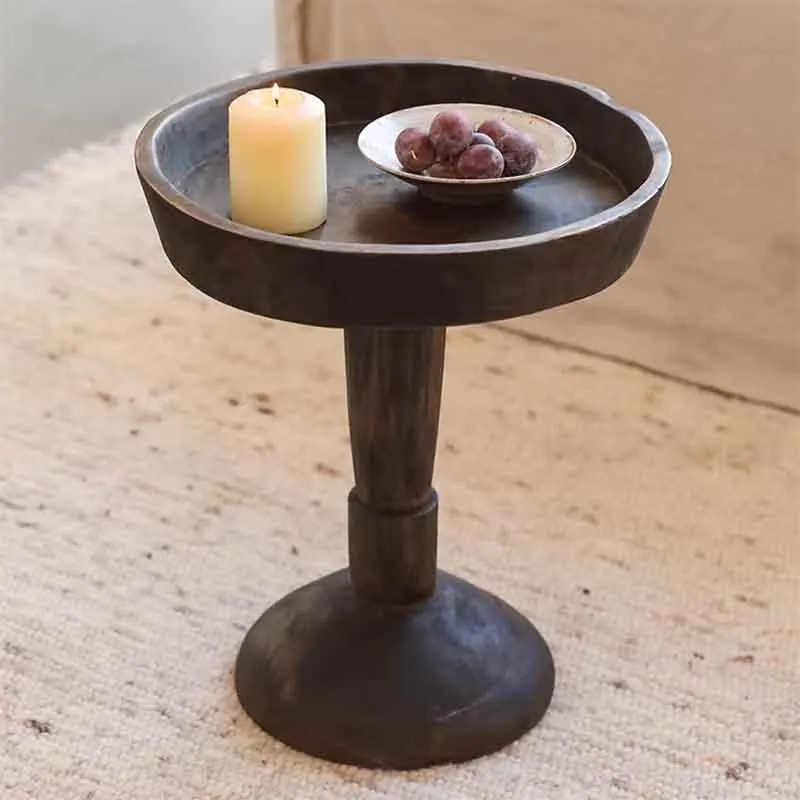Retro Furniture Round Solid Wood Coffee Table Living Room Sofa Side Table Creative Modern Storage Desk Home Stay Wood Tea Table
Retro Furniture Round Solid Wood Coffee Table Living Room Sofa Side Table Creative Modern Storage Desk Home Stay Wood Tea Table
