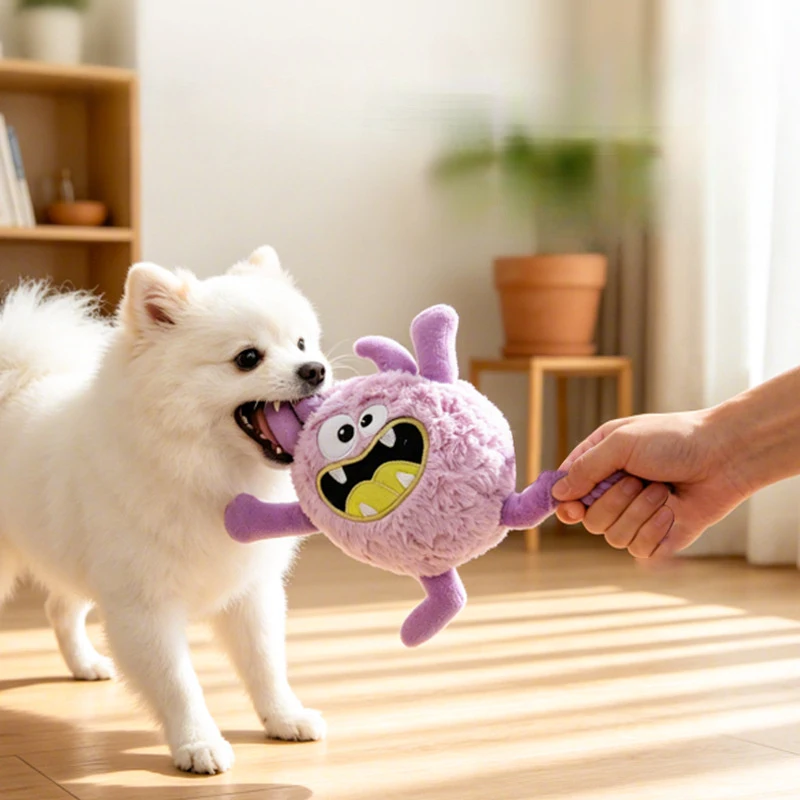 New Cartoon Plush Big-Eyed Monster Squeaky Dog Toy Interactive Puzzle Chew Plaything Pet Self-Entertainment Toy
New Cartoon Plush Big-Eyed Monster Squeaky Dog Toy Interactive Puzzle Chew Plaything Pet Self-Entertainment Toy