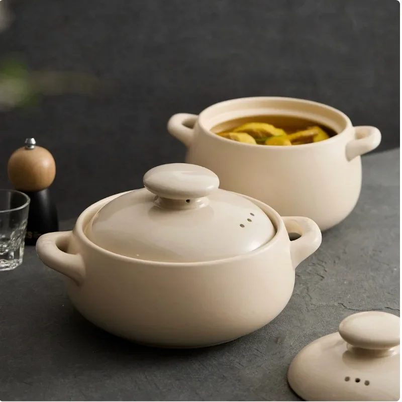 Healthy Hot pot casserole Ceramic Clay pot for cooking casserole dish cookware pots and pans High temperature Crock slow pot
Healthy Hot pot casserole Ceramic Clay pot for cooking casserole dish cookware pots and pans High temperature Crock slow pot