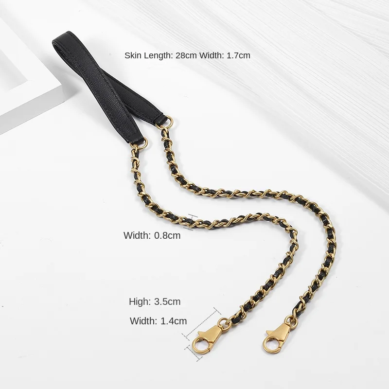 Leather chain accessories handle bag shoulder strap extension chain crossbody replacement women's luxury bag strap
Leather chain accessories handle bag shoulder strap extension chain crossbody replacement women's luxury bag strap