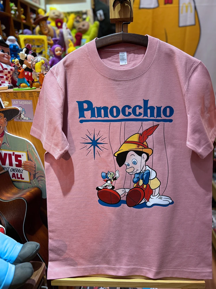 Retro American Sle Puppet Couple T-irts Pure Cotton round Ne ort Sve 265g Heavyweight Summer Tops
Retro American Sle Puppet Couple T-irts Pure Cotton round Ne ort Sve 265g Heavyweight Summer Tops