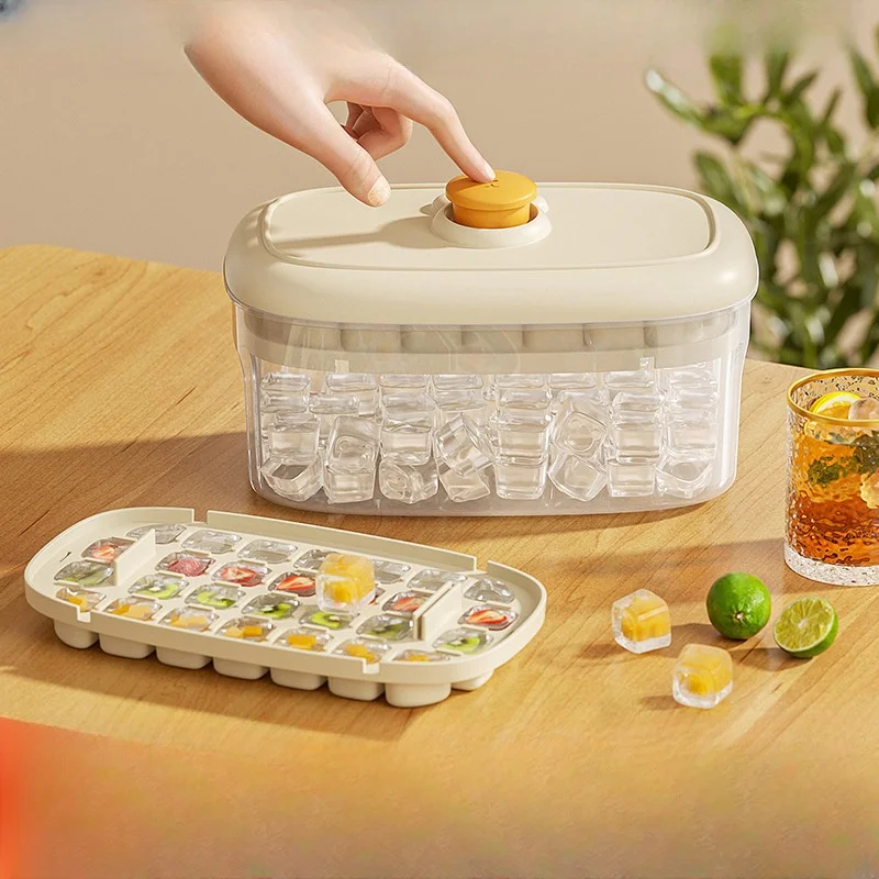 New Big Bear Pressing Ice Cube Mold for Household Ice Storage, Ice Making Box Cover, DIY Food Freezing Tool
New Big Bear Pressing Ice Cube Mold for Household Ice Storage, Ice Making Box Cover, DIY Food Freezing Tool