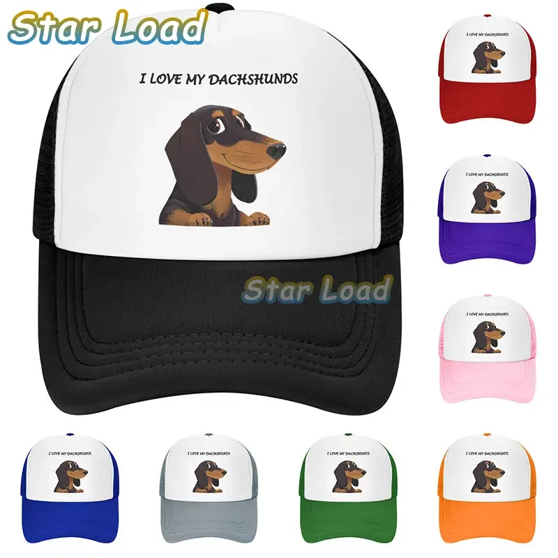 2022 New Arrival Kawaii Baseball Cap I Love My Dachshunds Trucker Fashion Grid Cap for Adults and Kids
2022 New Arrival Kawaii Baseball Cap I Love My Dachshunds Trucker Fashion Grid Cap for Adults and Kids