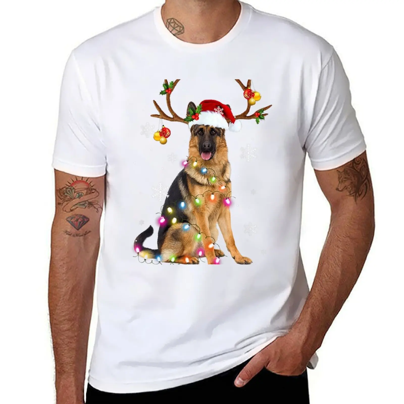 German Shepherd Christmas Reindeer Christmas Lights Pajama T-Shirt t shirts designer anime tshirt T-Shirt
German Shepherd Christmas Reindeer Christmas Lights Pajama T-Shirt t shirts designer anime tshirt T-Shirt