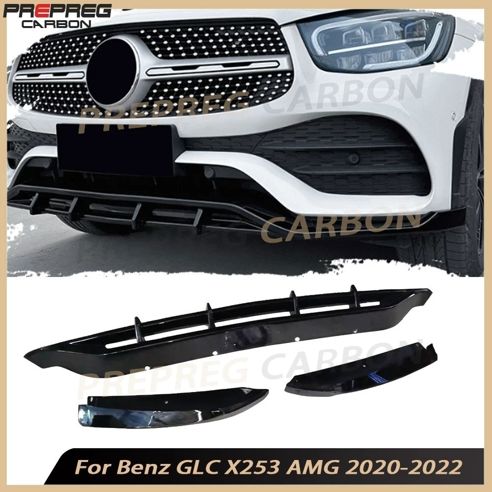 Shovel Front Lip Diffuser for Benz GLC X253 GLC200 260 300 2020-2022 Front Spoiler Auto Accessories Front Bumper Lower Guard ABS
Shovel Front Lip Diffuser for Benz GLC X253 GLC200 260 300 2020-2022 Front Spoiler Auto Accessories Front Bumper Lower Guard ABS