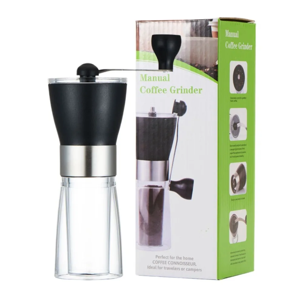 Premium Handheld Coffee Grinder Double Layer Stainless Steel Manual Bean Mill for Espresso French Press and Pepper
Premium Handheld Coffee Grinder Double Layer Stainless Steel Manual Bean Mill for Espresso French Press and Pepper