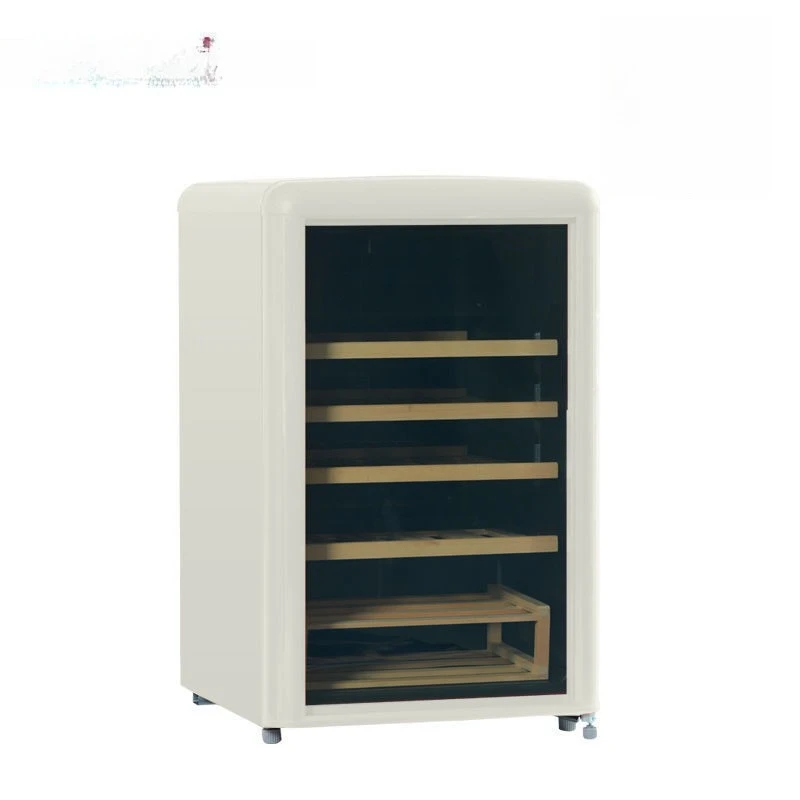 Wine cabinet household constant temperature small retro refrigerator tea storage wine ice bar living room transparent
Wine cabinet household constant temperature small retro refrigerator tea storage wine ice bar living room transparent