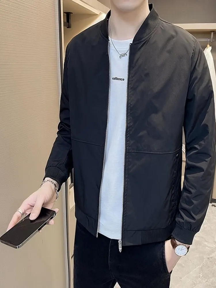 Casual Thin Baseball Collar Jaet for Men Sli Slim Fit Spring New Korean Version Faionable Outerwear Youth ular
Casual Thin Baseball Collar Jaet for Men Sli Slim Fit Spring New Korean Version Faionable Outerwear Youth ular