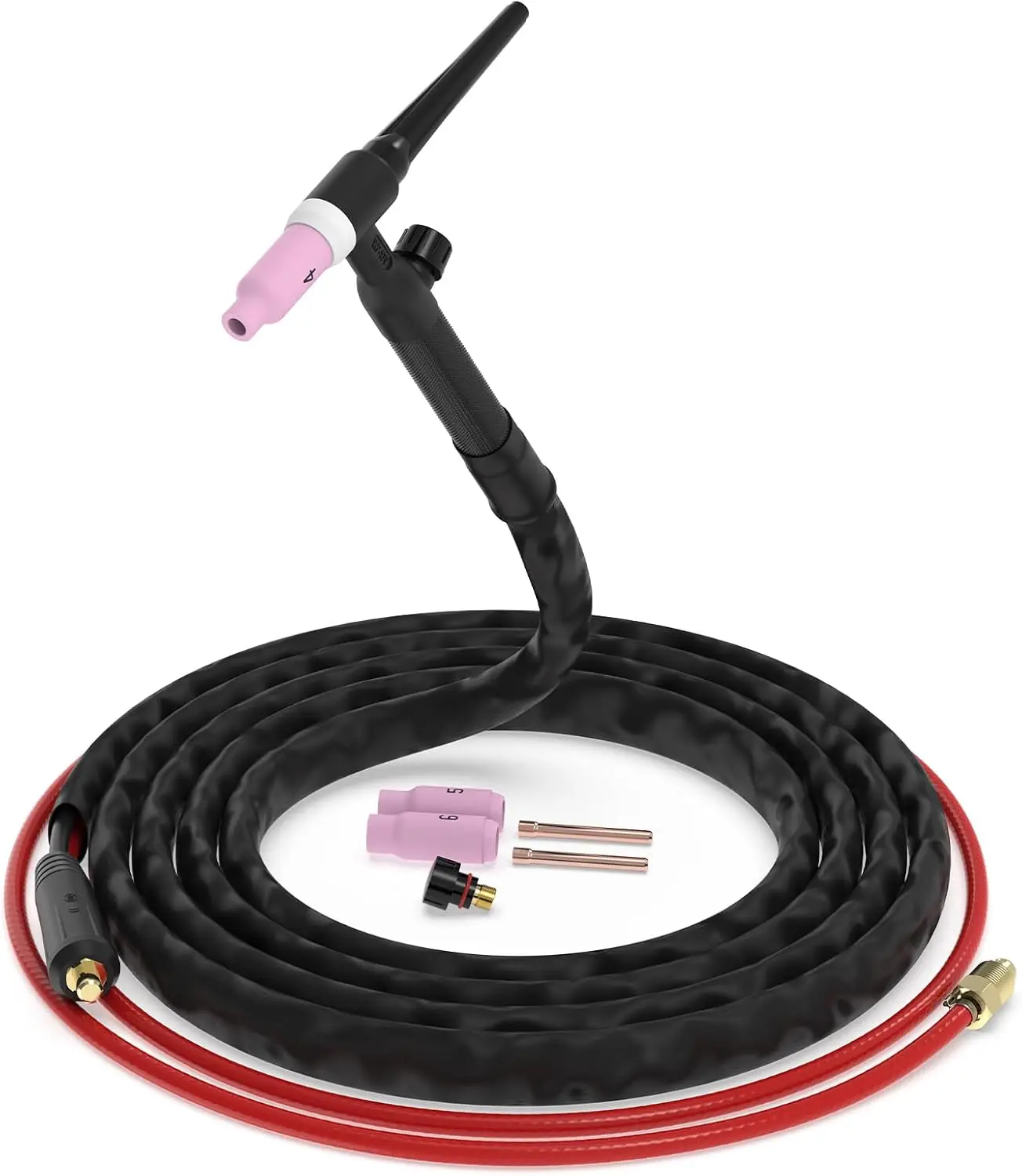 150Amp TIG Welding Torch WP-17V 13ft Air Cooled Lift TIG Torch with Quick Plug for 10-25mm²
150Amp TIG Welding Torch WP-17V 13ft Air Cooled Lift TIG Torch with Quick Plug for 10-25mm²