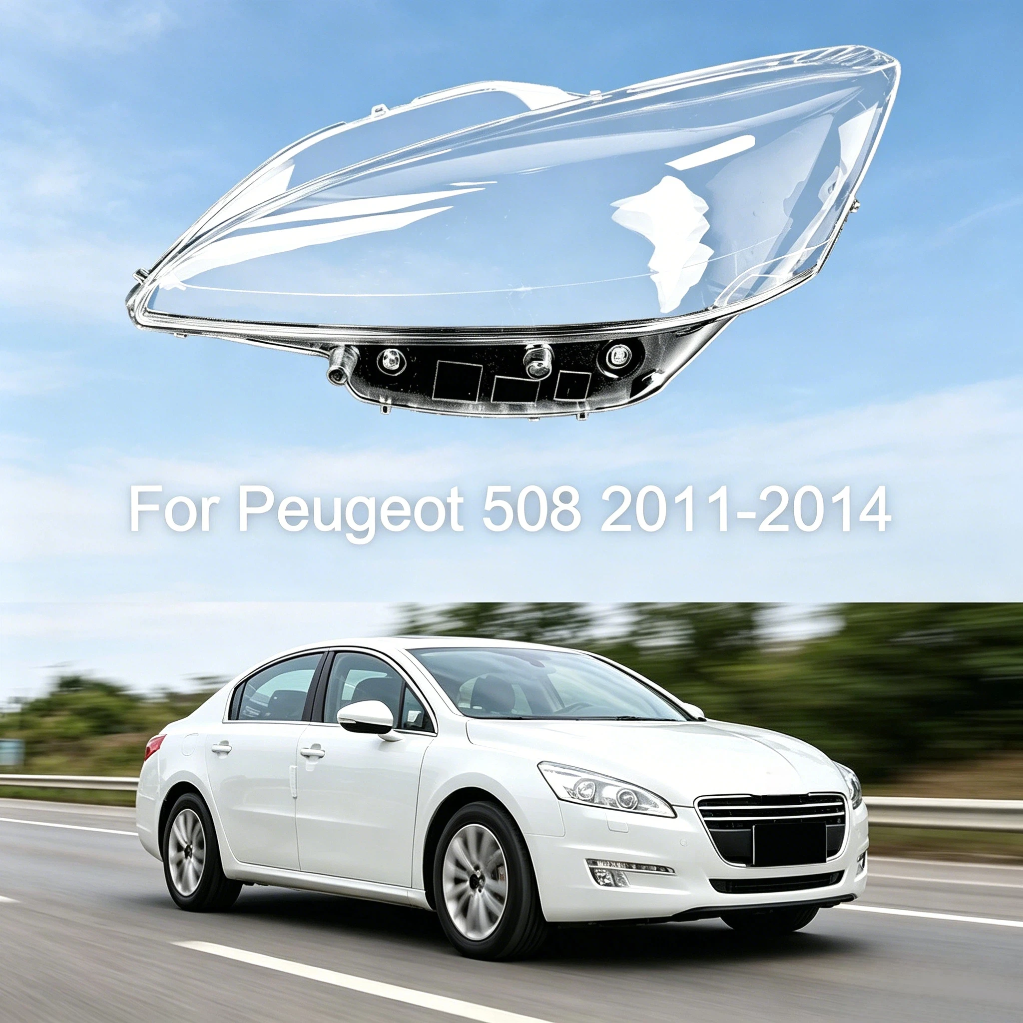 For Peugeot 508 2011 2012 2013 2014 Car Front Headlight Cover Auto Headlamp Lampshade Lampcover Head Lamp light glass Lens Shell
For Peugeot 508 2011 2012 2013 2014 Car Front Headlight Cover Auto Headlamp Lampshade Lampcover Head Lamp light glass Lens Shell