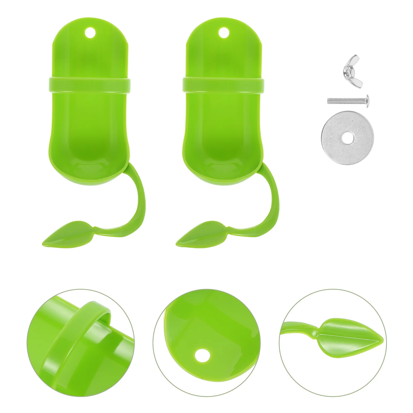 2 Pcs Dispenser Food Box Pet Feeder Bird Feeding Frame The Parakeet Green Hanging Containers
2 Pcs Dispenser Food Box Pet Feeder Bird Feeding Frame The Parakeet Green Hanging Containers