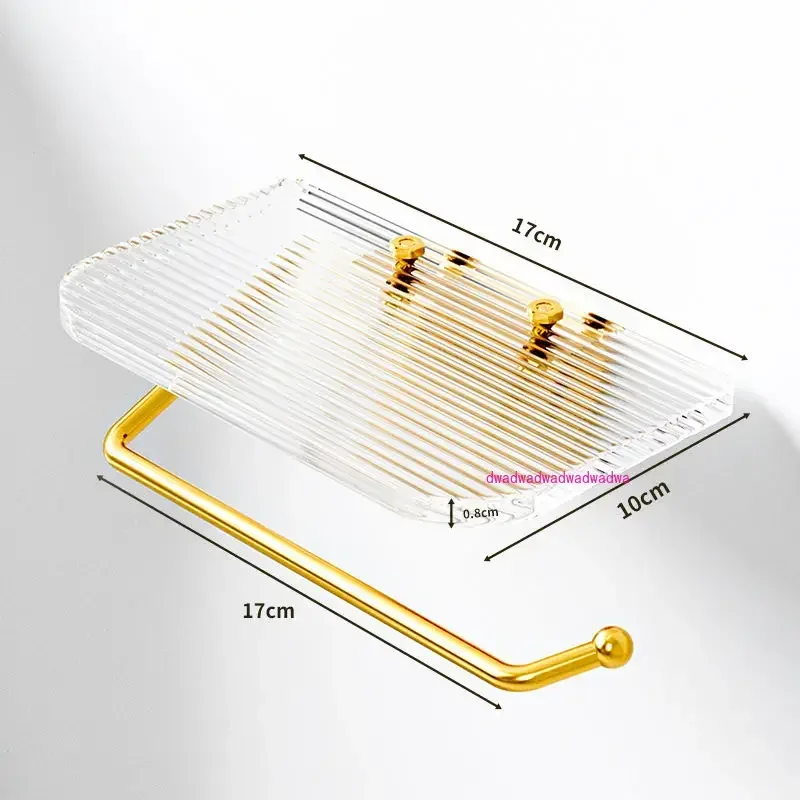 Toilet Paper Roll Holder Toilet Tissue Box Rack Free Punch Bathroom Paper Box Wall-mounted Storage Accessories
Toilet Paper Roll Holder Toilet Tissue Box Rack Free Punch Bathroom Paper Box Wall-mounted Storage Accessories