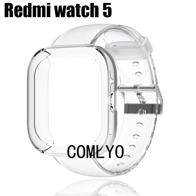 2 в 1 для Redmi watch 5, защитный чехол для умных часов, чехлы из ТПУ, спортивный ремешок, защитный чехол для женщин и мужчин, ремень
2 в 1 для Redmi watch 5, защитный чехол для умных часов, чехлы из ТПУ, спортивный ремешок, защитный чехол для женщин и мужчин, ремень