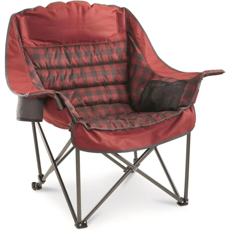 Oversized Extra Large Padded Camping Chair, Portable, Folding, Large Camp Lounge Beach Chairs for Outdoor, Adults, Men and Women
Oversized Extra Large Padded Camping Chair, Portable, Folding, Large Camp Lounge Beach Chairs for Outdoor, Adults, Men and Women