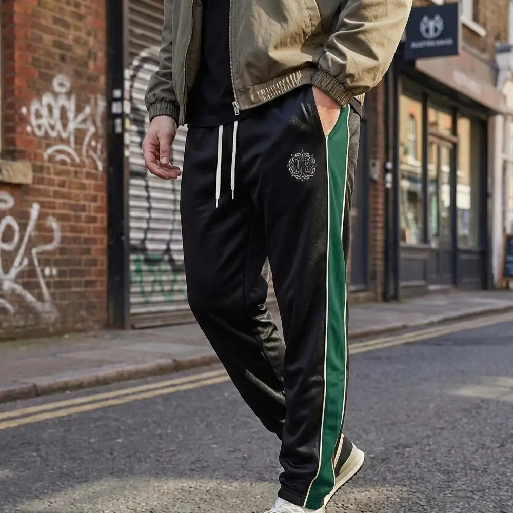 Men's Color-blocked Striped Sweatpants Street Style Lightweight Sweatpants Drawstring Hip-hop Skateboard Breathable Casual Pants
Men's Color-blocked Striped Sweatpants Street Style Lightweight Sweatpants Drawstring Hip-hop Skateboard Breathable Casual Pants