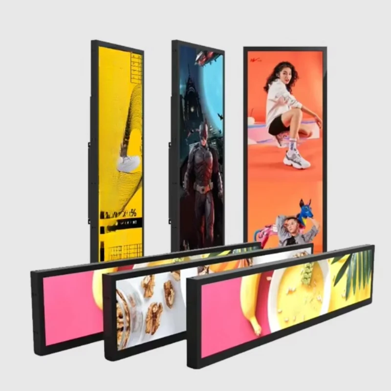 Stretch LCD high definition ultra-wide stretch strip LCD screen advertising monitor
Stretch LCD high definition ultra-wide stretch strip LCD screen advertising monitor