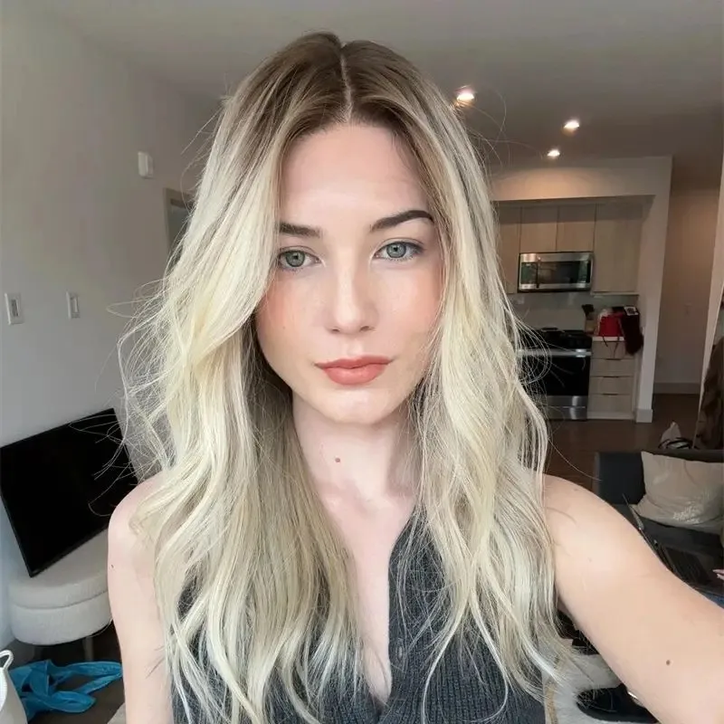 13x4 HD Lace Front Glueless Wig Ombre Highlight Ash Blonde Balayage Colored Daily Heat Resistant Luxury Synthetic Blended Fiber
13x4 HD Lace Front Glueless Wig Ombre Highlight Ash Blonde Balayage Colored Daily Heat Resistant Luxury Synthetic Blended Fiber
