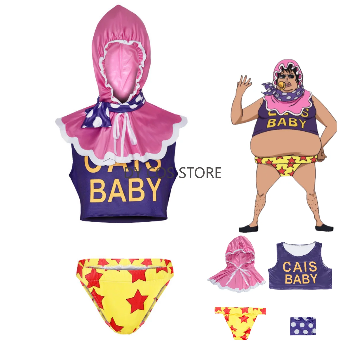 Anime Senor Pink Cosplay Costume Donquixote Family Baby Edition Uniform Hat Adult Man Woman Halloween Masked Ball Suit
Anime Senor Pink Cosplay Costume Donquixote Family Baby Edition Uniform Hat Adult Man Woman Halloween Masked Ball Suit