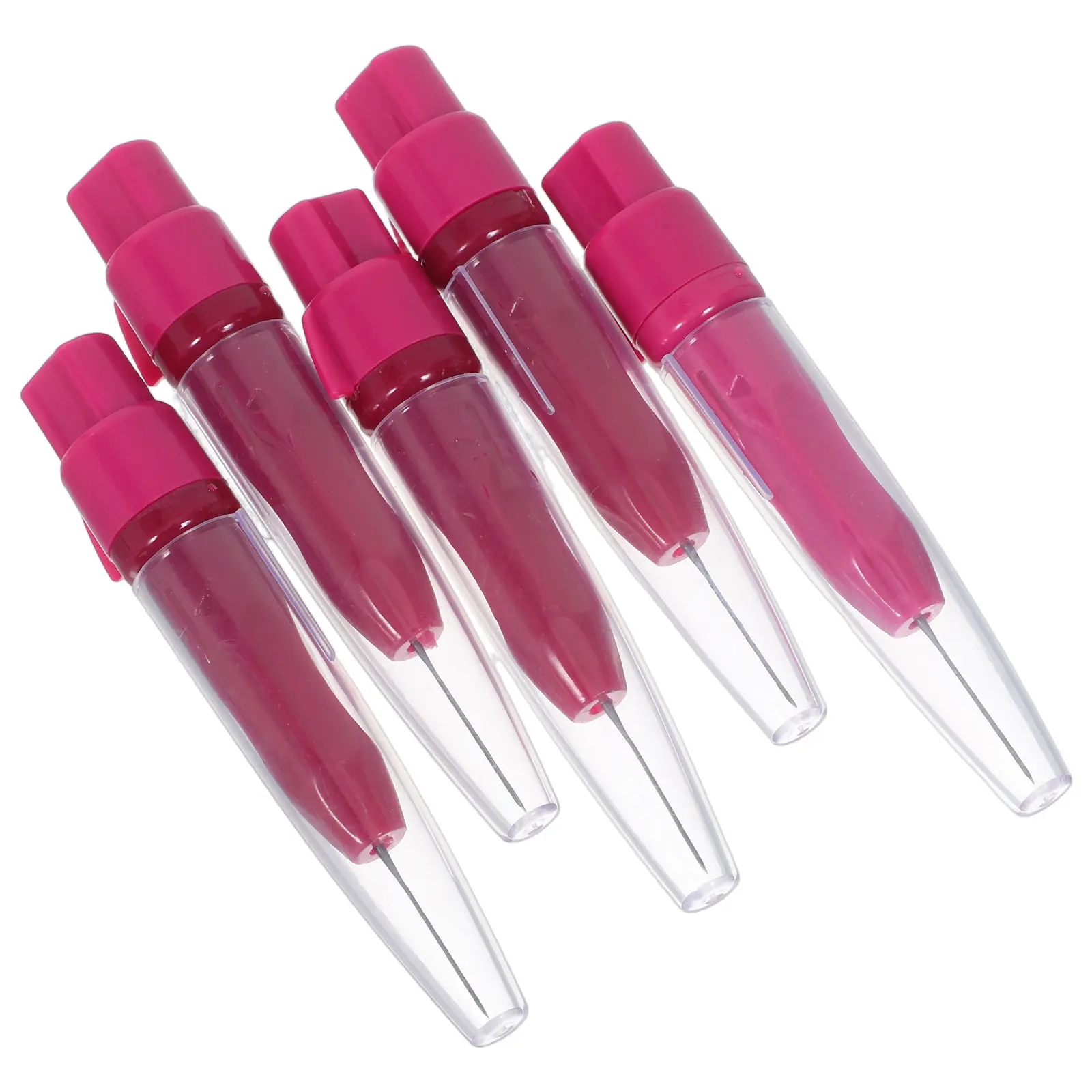 5Pcs Needle Felting Pen Tool Ergonomic Handle Reduces Hand Fatigue for Beginners Experts Wool Felt Making Supplies Dry Felting
5Pcs Needle Felting Pen Tool Ergonomic Handle Reduces Hand Fatigue for Beginners Experts Wool Felt Making Supplies Dry Felting