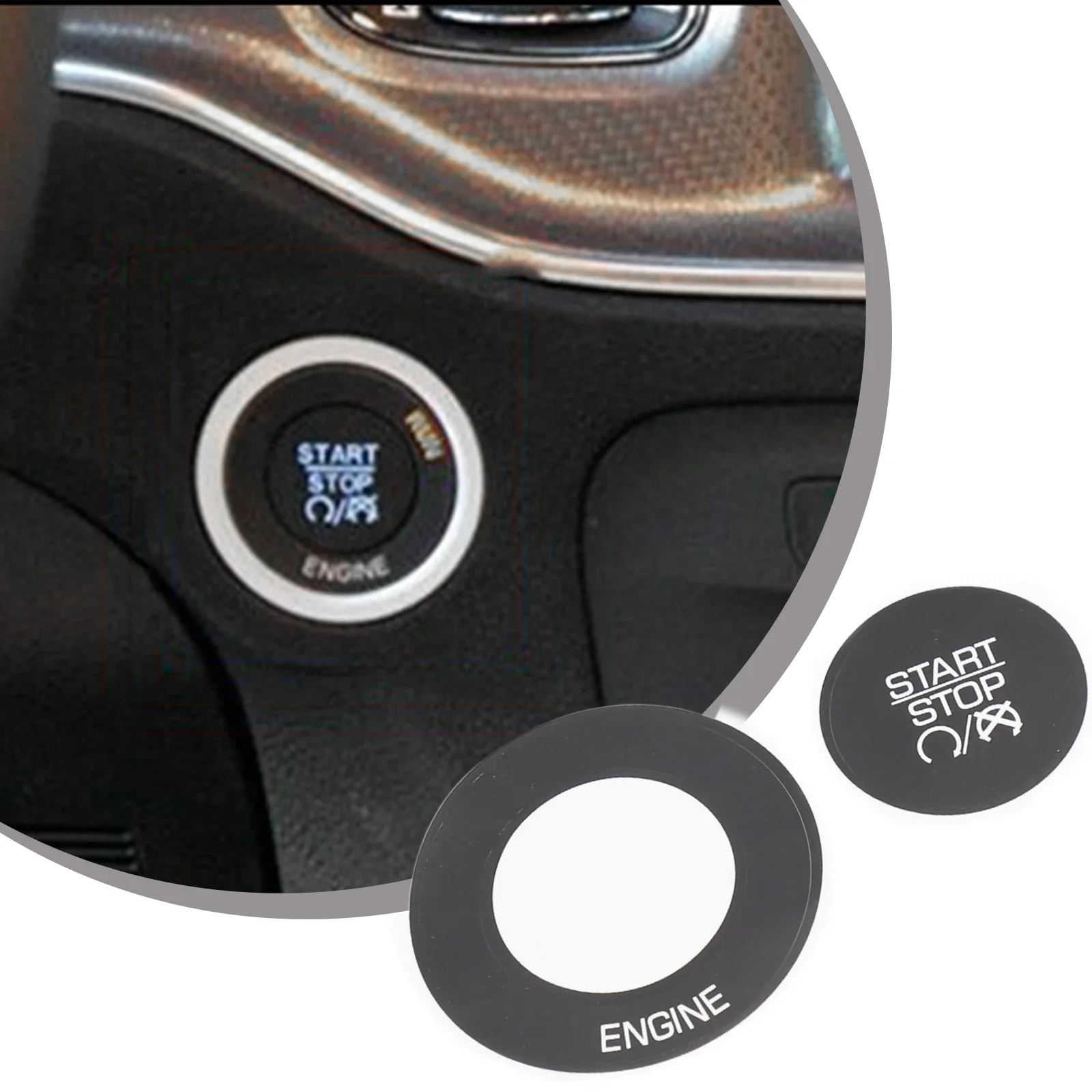 Car Stop Start Engine Switch Button Decals Stickers Kit For Dodge 11-14 High Grade Vinyl Black Push Button Repair Decal Sticker
Car Stop Start Engine Switch Button Decals Stickers Kit For Dodge 11-14 High Grade Vinyl Black Push Button Repair Decal Sticker