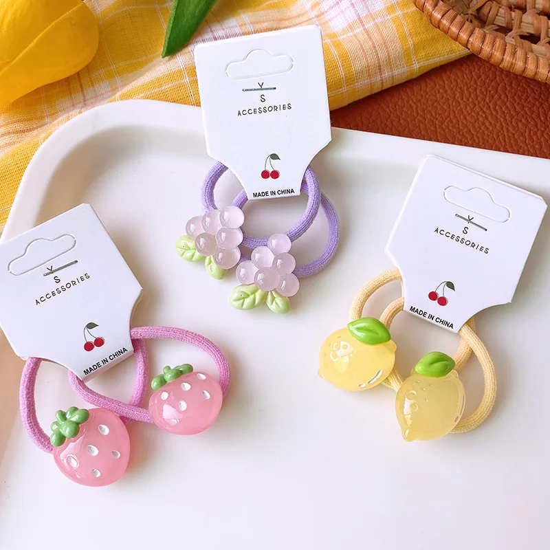 2 Pack Semi Translucent Fruit Hair Tie for Toddler Girls High Elasticity Soft Pigtail Ponytail Elastic Band Cute Sweet Daily
2 Pack Semi Translucent Fruit Hair Tie for Toddler Girls High Elasticity Soft Pigtail Ponytail Elastic Band Cute Sweet Daily