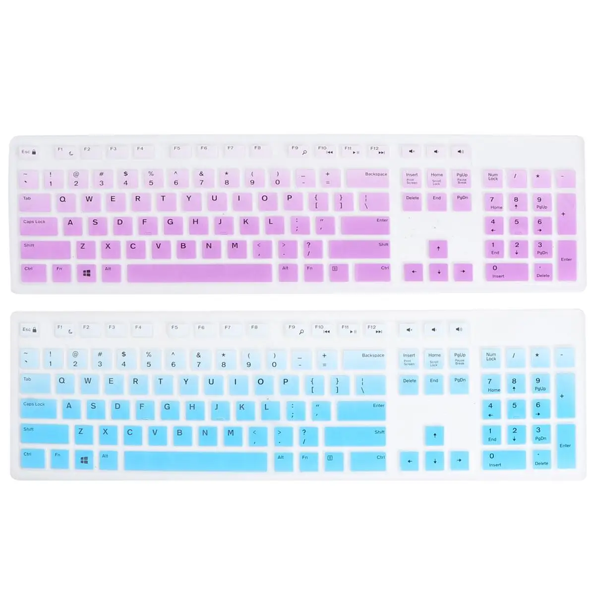 2PCS Keyboard Protective Film Dustproof Waterproof Soft Silicone Cover for Laptop Keyboard Computer Thin Skin Compatible
2PCS Keyboard Protective Film Dustproof Waterproof Soft Silicone Cover for Laptop Keyboard Computer Thin Skin Compatible