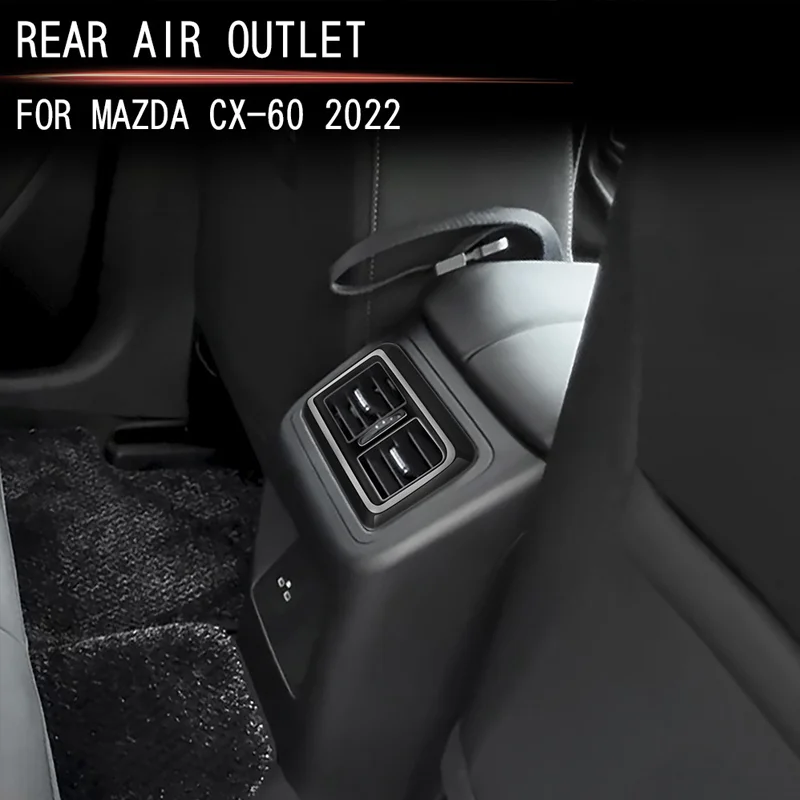 FOR MAZDA CX-60 2022 REAR AIR OUTLET ABS MATERIAL interior modification Car accessories Decorative frame for air outlet
FOR MAZDA CX-60 2022 REAR AIR OUTLET ABS MATERIAL interior modification Car accessories Decorative frame for air outlet