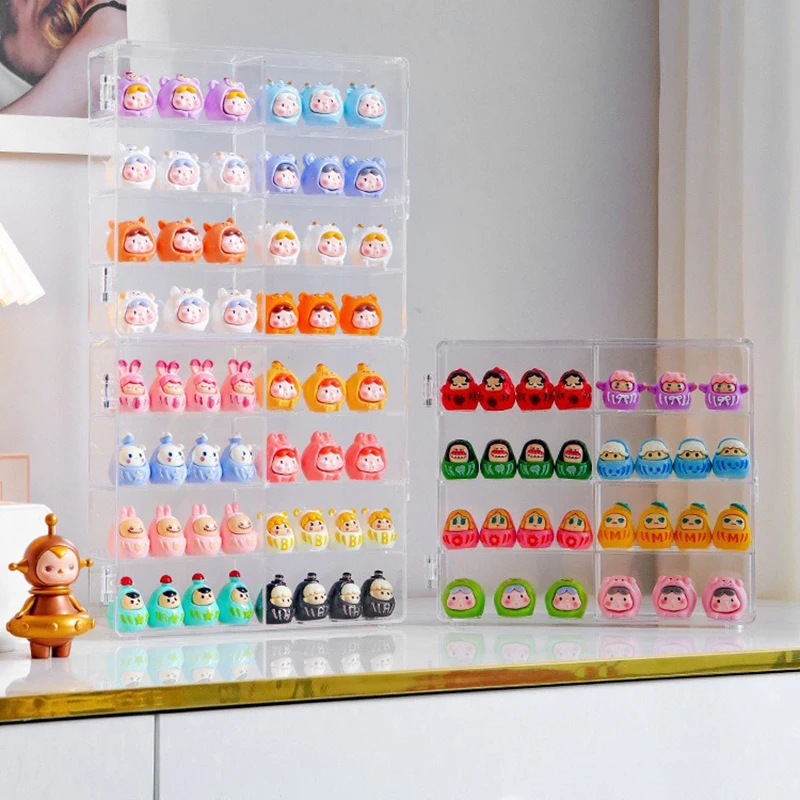 Multi-Layers Cute Storage Box Dust-Proof Blind Box Display Stand Transparent Figures Display Case For Organizer
Multi-Layers Cute Storage Box Dust-Proof Blind Box Display Stand Transparent Figures Display Case For Organizer