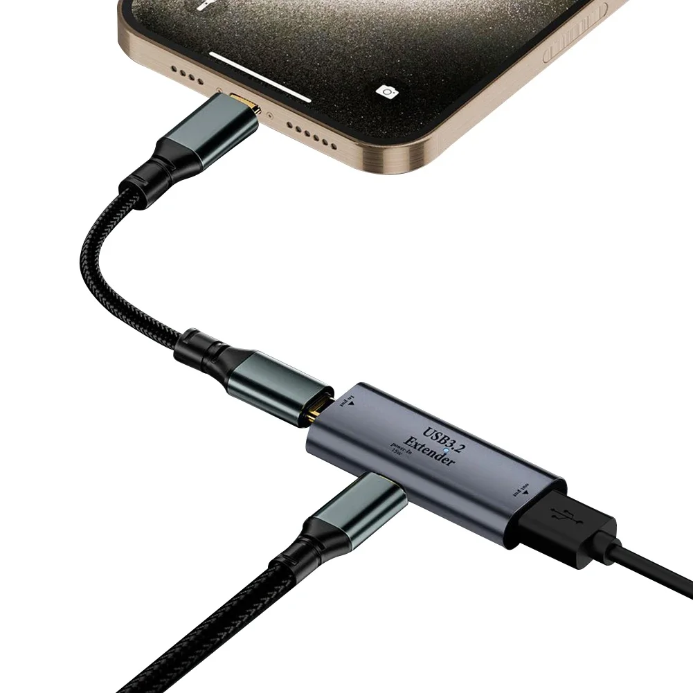 Усилитель сигнала USB 3.2 PD15W Тип C к USB A Удлинитель 5 Гбит/с Высокоскоростная передача для ПК Принтеры Игровые контроллеры
Усилитель сигнала USB 3.2 PD15W Тип C к USB A Удлинитель 5 Гбит/с Высокоскоростная передача для ПК Принтеры Игровые контроллеры