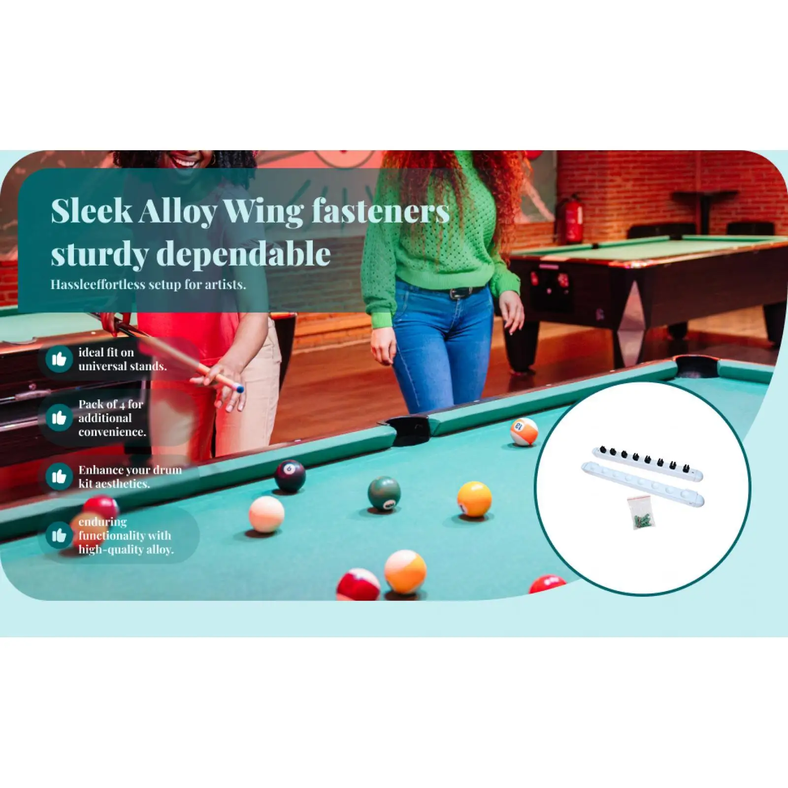 Pool Cue Rack Cue Sticks Wall Rack with Screws Space Saver Professional Wall Mount Billiard Pool Cue Holder for Clubhouse
Pool Cue Rack Cue Sticks Wall Rack with Screws Space Saver Professional Wall Mount Billiard Pool Cue Holder for Clubhouse
